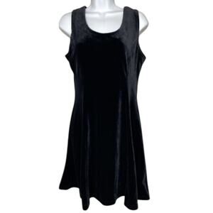 Vintage Benson Smith velvet skater lace up back classic goth grunge Whimsigoth S